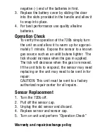 Preview for 6 page of TPI 720B User m Manual