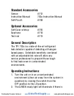 Preview for 3 page of TPI 750a Instruction Manual