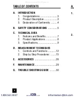 Preview for 2 page of TPI Amp Plus 296 Instruction Manual