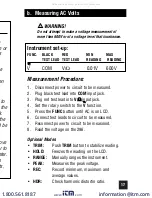 Preview for 17 page of TPI Amp Plus 296 Instruction Manual