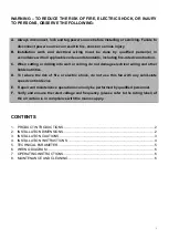 Preview for 2 page of TPI CF35-C User Manual