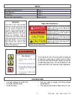 Preview for 2 page of TPI fostoria FSP-43 Quick Start Manual