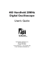 Preview for 1 page of TPI Scope Plus 460 User Manual