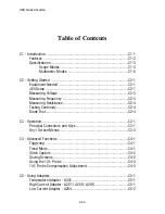 Preview for 3 page of TPI Scope Plus 460 User Manual