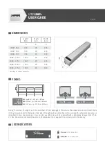 Предварительный просмотр 2 страницы TPL VISION LITE LBAR+ Series User Manual