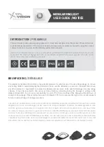 TPL VISION Modular Ringlight User Manual / Notice предпросмотр