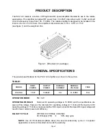 Предварительный просмотр 3 страницы TPL PA3-1AC User Manual