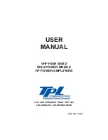 Preview for 1 page of TPL PA3-1FE User Manual