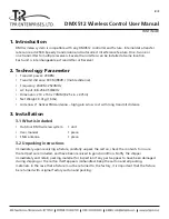 Preview for 2 page of TPR WDMX-TCVR User Manual