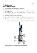 Предварительный просмотр 7 страницы TPS pH Cube Manual