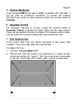 Preview for 23 page of TPS proCHEM-S Manual