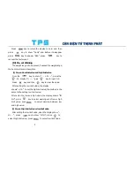 Preview for 6 page of TPS VIBRA HAW SERIES Operation Manual