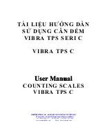 Preview for 1 page of TPS VIBRA TPS C User Manual