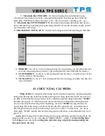 Preview for 3 page of TPS VIBRA TPS C User Manual