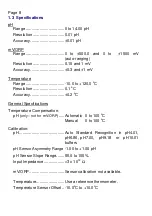 Preview for 8 page of TPS WP-80D Manual