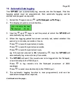 Preview for 25 page of TPS WP-80D Manual