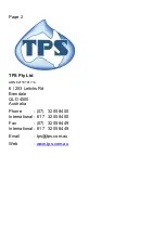 Preview for 2 page of TPS WP-82 Handbook