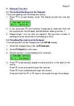 Preview for 21 page of TPS WP-88 Manual