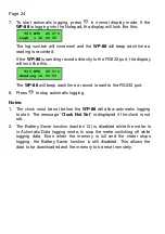 Preview for 24 page of TPS WP-88 Manual