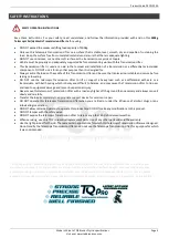 Preview for 3 page of TQ Pro PROTL500A Owner'S Manual