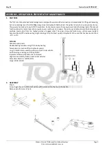 Preview for 4 page of TQ Pro PROTRJA20T Owner'S Manual