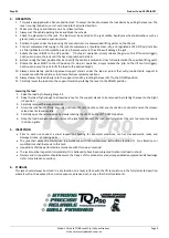 Preview for 6 page of TQ Pro PROTRJA20T Owner'S Manual