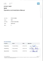 TQ 295153 Operation And Lnstallation Manual preview