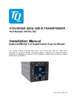 Preview for 1 page of TQ KTX2 Installation Manual