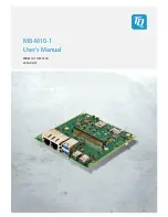 TQ MB-M10-1 User Manual preview