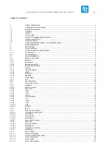 Preview for 2 page of TQ TQMaX4X Series Prelimenary Manual