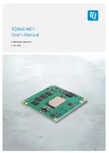 TQ TQMxE40C1 User Manual preview