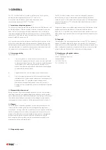 Preview for 4 page of TQC CureView AB8000 Operating Instructions Manual