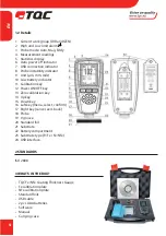 Предварительный просмотр 4 страницы TQC LD0800 User Manual