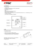 Preview for 7 page of TQC LD6184 Operating Instructions Manual