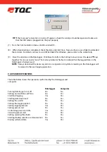 Предварительный просмотр 15 страницы TQC SATO SK-L200THII Manual