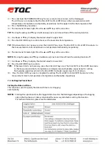 Предварительный просмотр 20 страницы TQC SATO SK-L200THII Manual