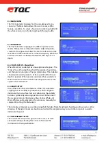 Preview for 11 page of TQC SP4300 Manual