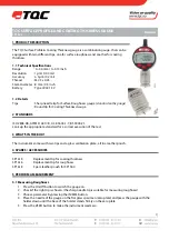 Preview for 11 page of TQC SP7316 Manual