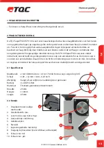 Preview for 15 page of TQC Super Pig III SP1100 User Manual