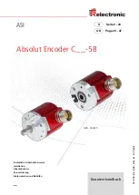 Preview for 1 page of TR-Electronic C__-58 Series User Manual