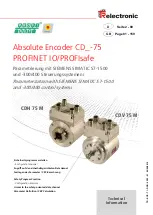 Предварительный просмотр 1 страницы TR-Electronic CD-75 Series Technical Information