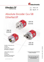 Предварительный просмотр 1 страницы TR-Electronic CEK-58 User Manual