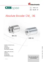 Предварительный просмотр 1 страницы TR-Electronic CM*-36 Series User Manual