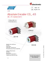 TR-Electronic COK-65 User Manual preview