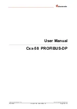 Предварительный просмотр 59 страницы TR-Electronic PROFI BUS C 58 Series User Manual