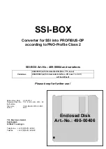 TR-Electronic SSI-BOX Operating Manual предпросмотр