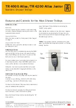 Preview for 5 page of TR Equipment TR 4000 Atlas Operating Manual