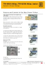 Preview for 9 page of TR Equipment TR 4000 Atlas Operating Manual