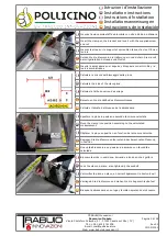 Предварительный просмотр 9 страницы TRABUIO Innovazioni Pollicino 44225 Installation Instructions Manual