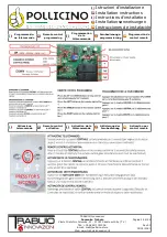 Предварительный просмотр 24 страницы TRABUIO Innovazioni Pollicino 44225 Installation Instructions Manual